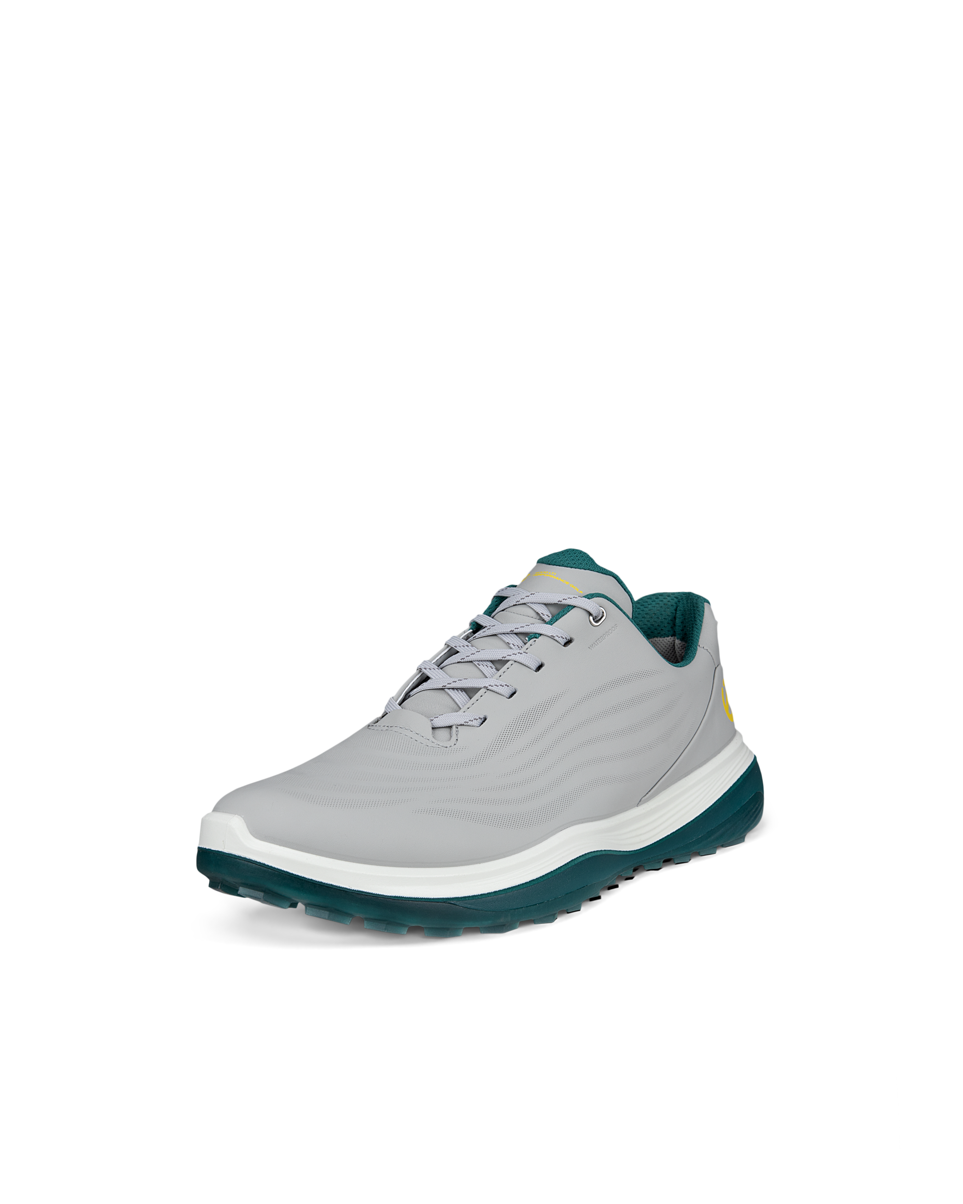 Men's ECCO® Golf LT1 Leather Waterproof Golf Shoe - Grey - Main