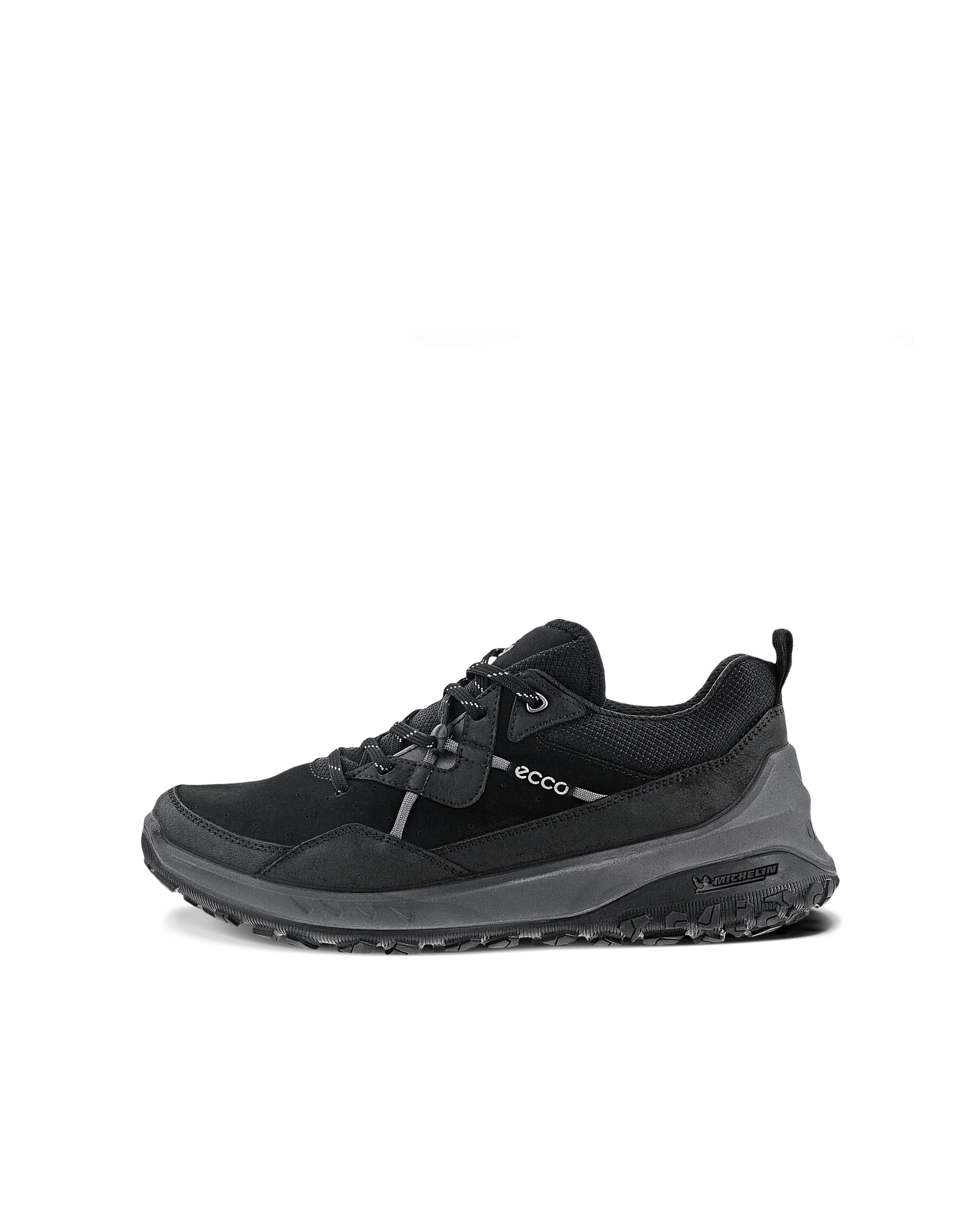 ECCO ULT-TRN Low ウィメンズ ヌバックハイキングシューズ - 黒 - Outside