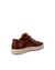 Men's ECCO® Soft 7 Leather Lace-Up Shoe - Brown - Back