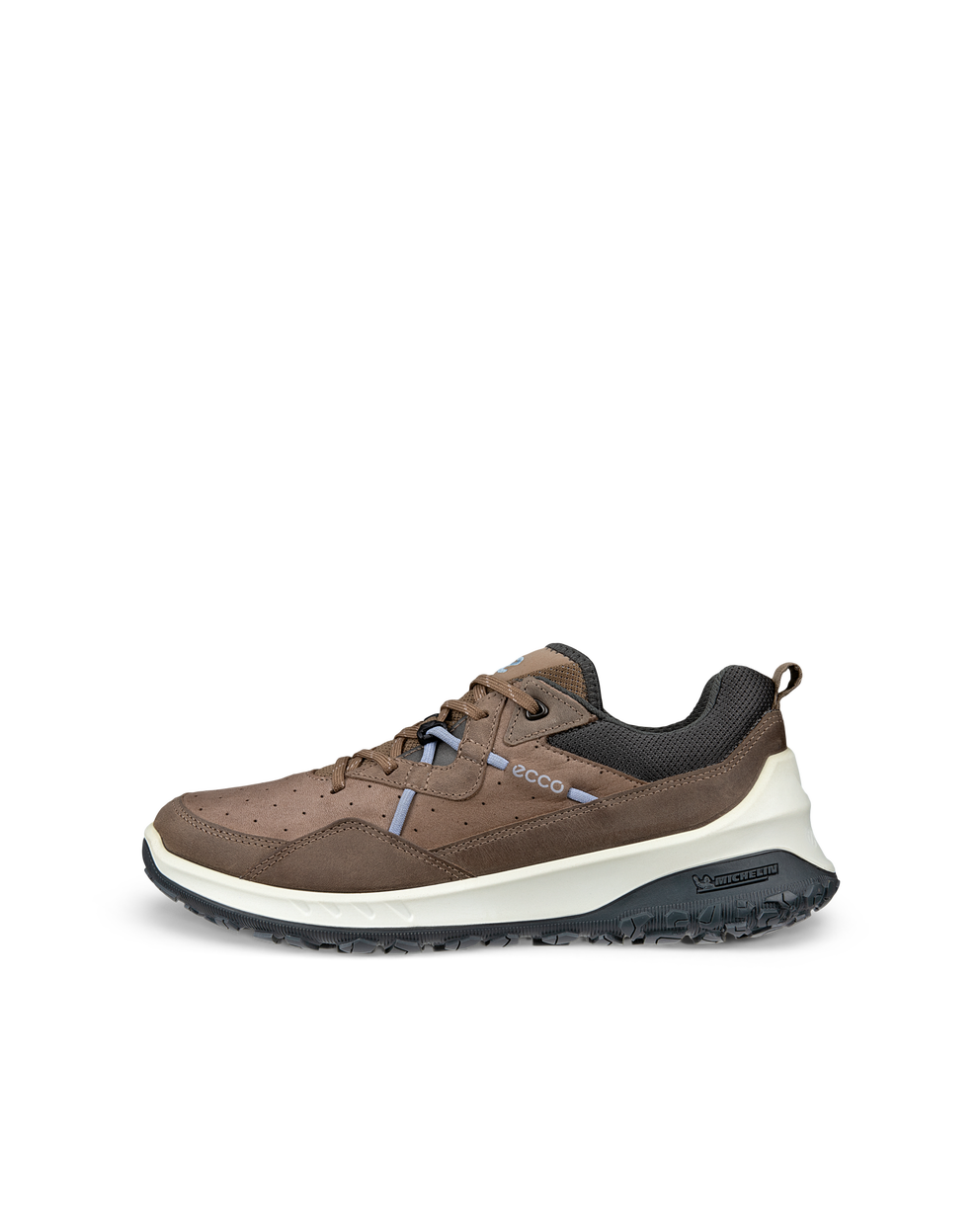 Women's ECCO® ULT-TRN Low Nubuck Hiking Shoe - Brown - Outside