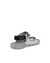 Men's ECCO® MX Onshore Textile 3-Strap Sandal - Grey - Back