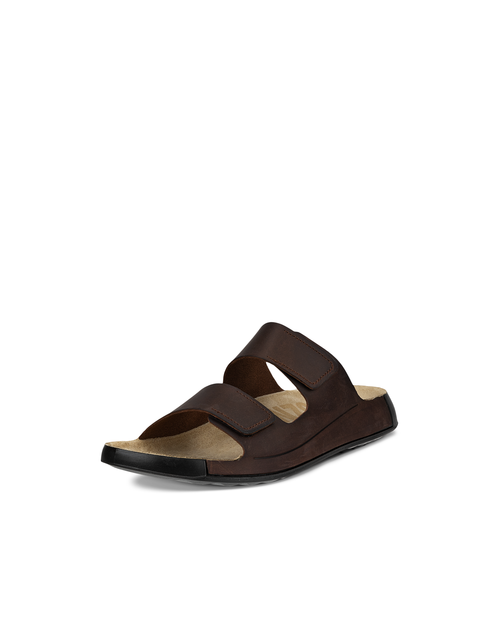 ECCO Cozmo Men's Slide Sandal - Brown - Main