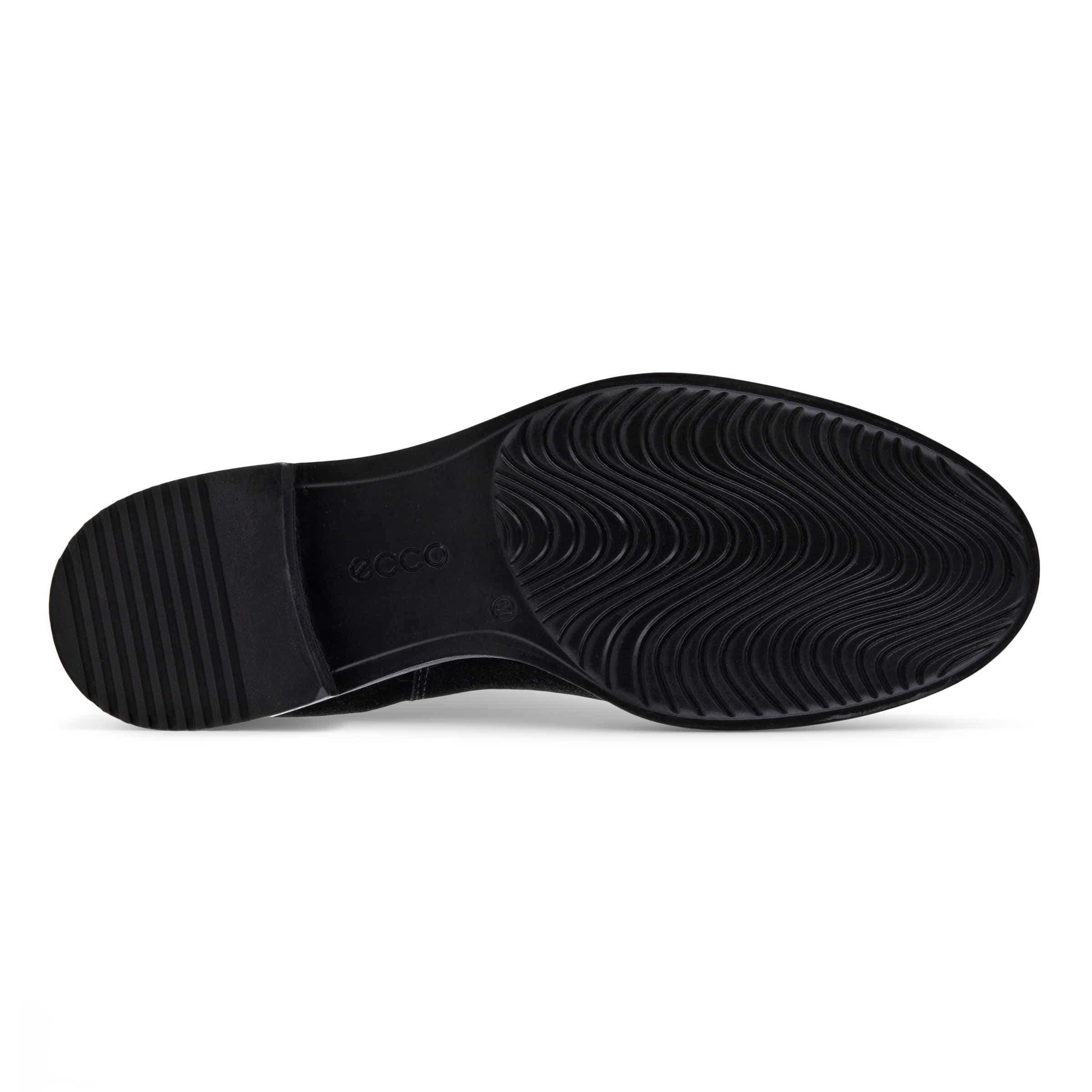 ECCO Sartorelle 25 ウィメンズ スエードチェルシーブーツ - 黒 - Sole