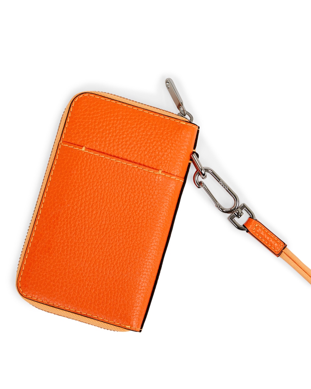 ECCO ZIP AROUND WALLET - Orange - Back