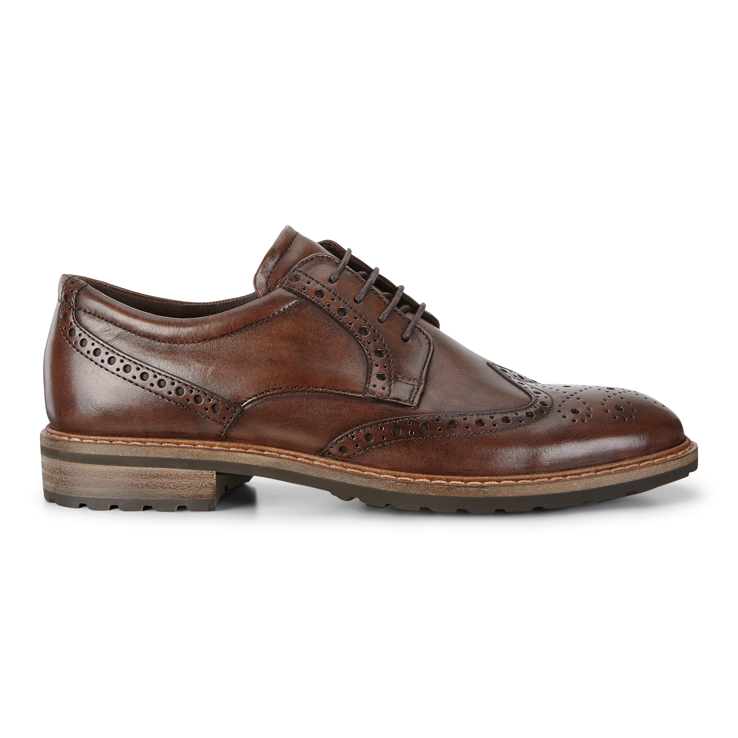 ECCO Vitrus I Derby Brogue - Brown - Outside
