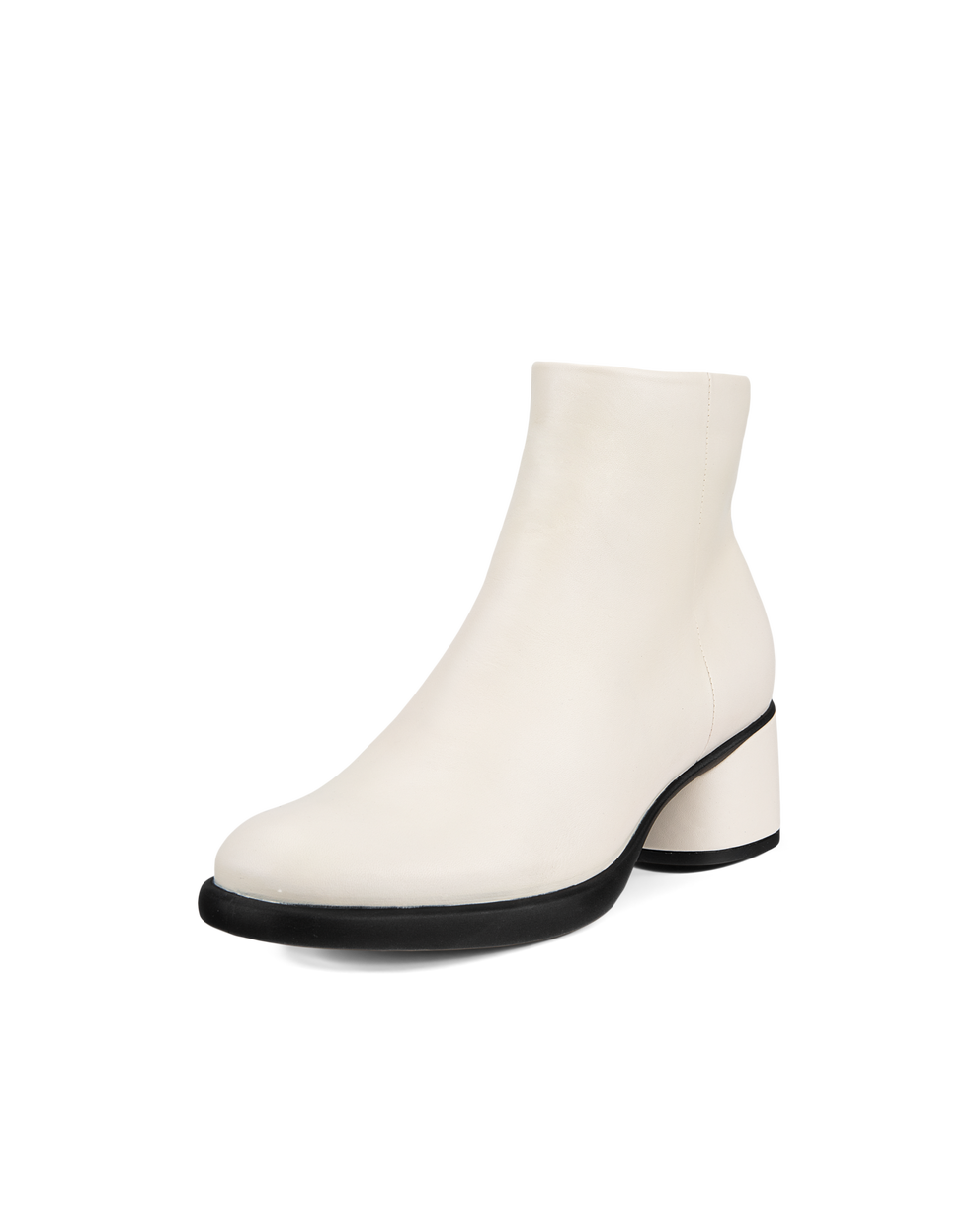 Women's ECCO® Sculpted LX 35 Leather Mid-Cut Boot - White - Main