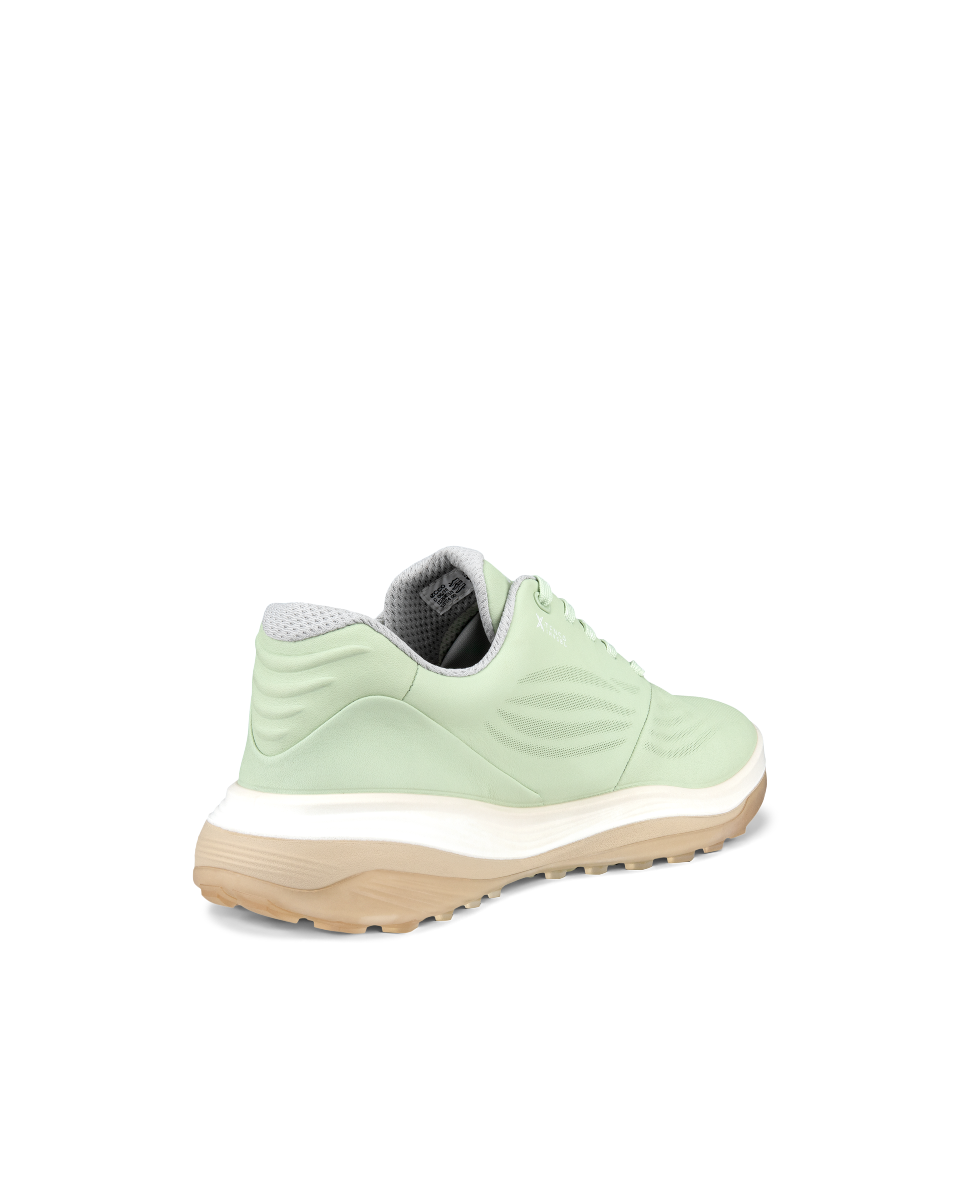 Women's ECCO® Golf LT1 Leather Waterproof Shoe - Green - Back