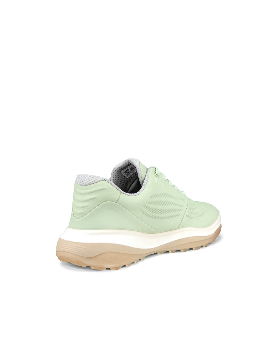 Zapatos golf impermeable de piel ECCO® Golf LT1 para mujer - Verde - Back