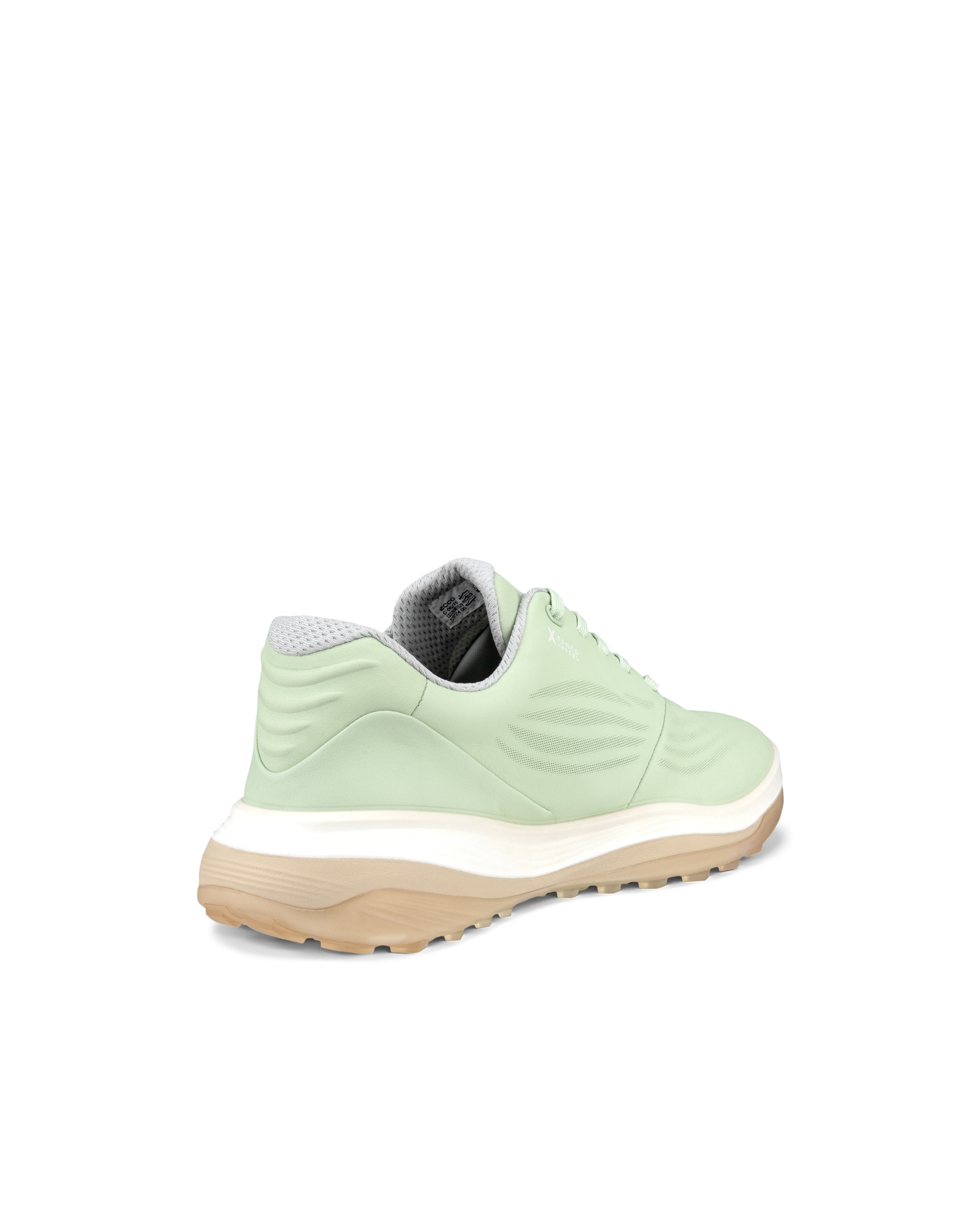 Ladies ECCO® Golf LT1 Leather Waterproof Shoe - Green - Back