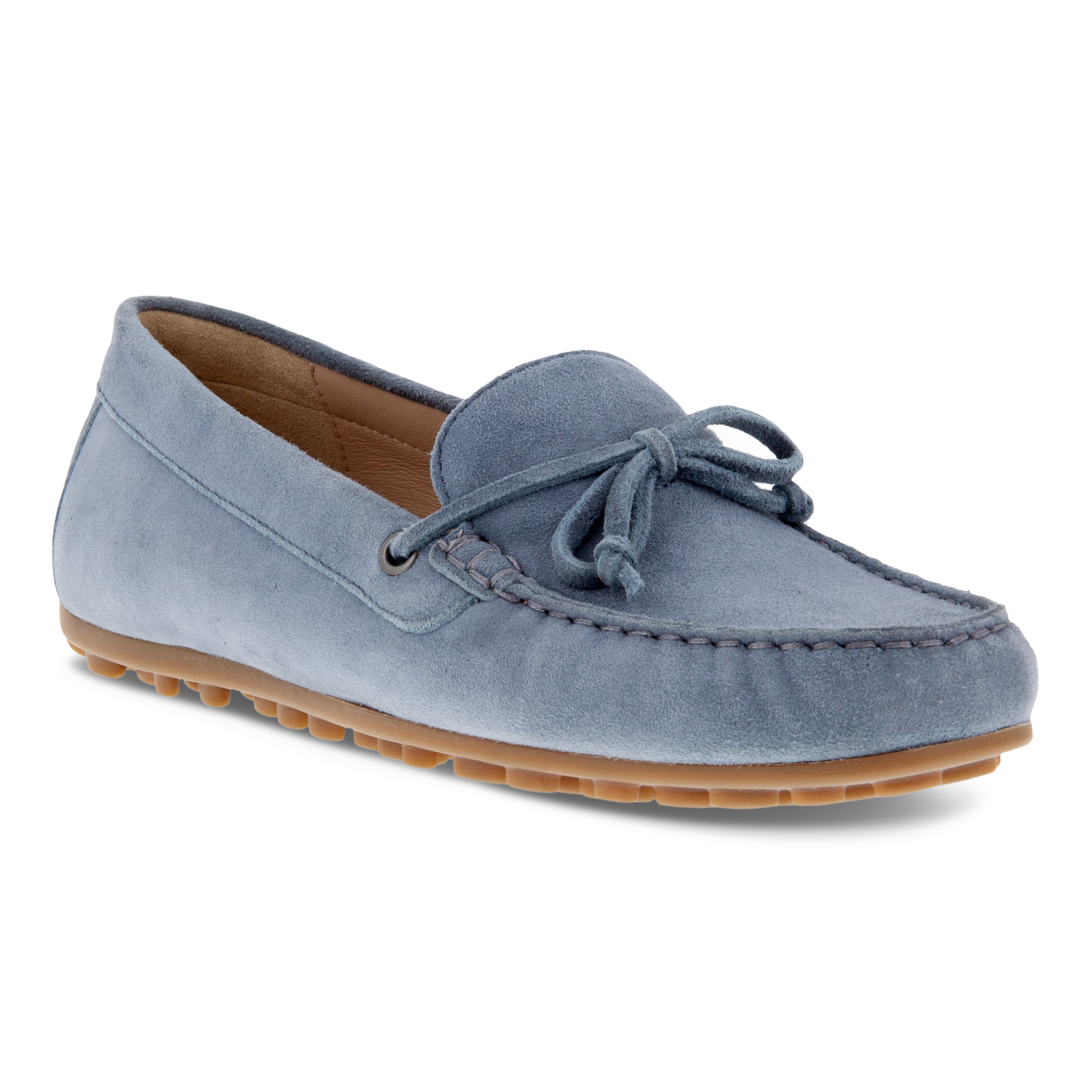 ECCO Devine ウィメンズ スエードモカシン - 青 - Main