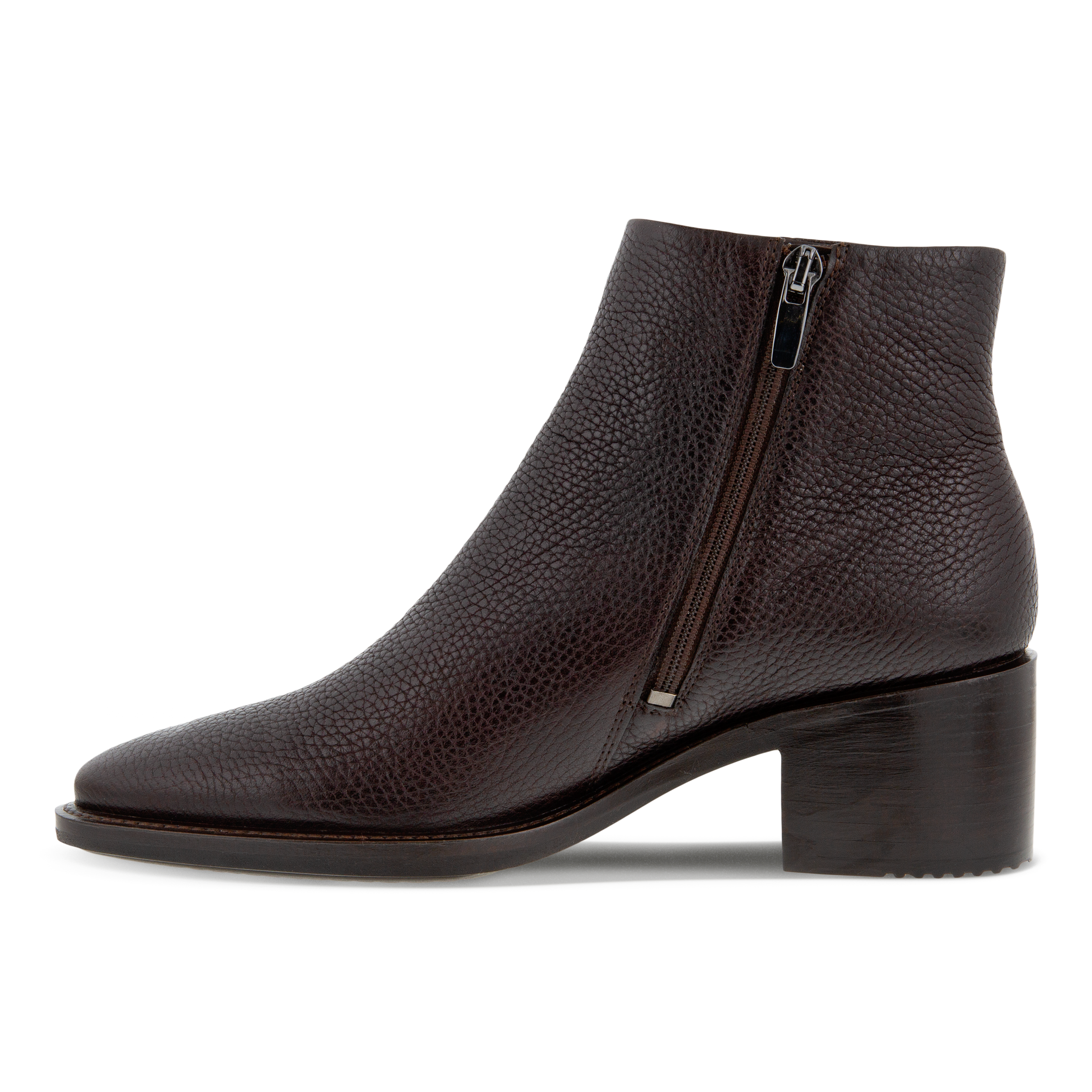 Ecco leather online ankle boots