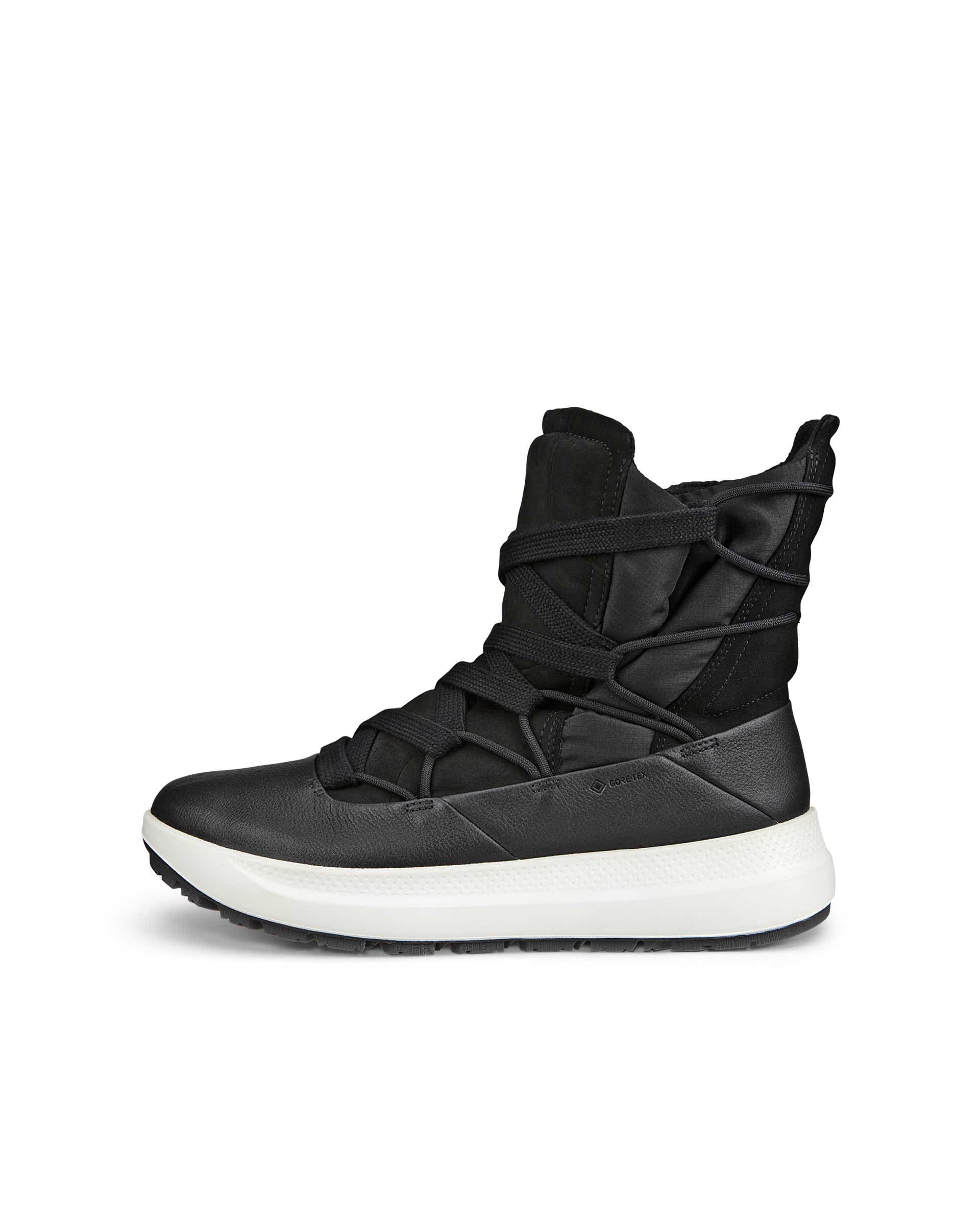 ECCO Solice Women's Wide Lace Winter Boot - undefined - Outside