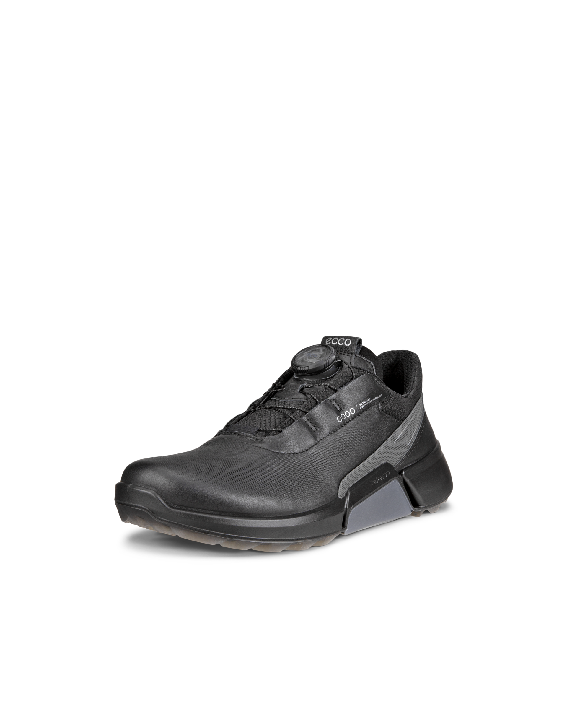 Women's ECCO® Golf BIOM H4 BOA Leather Gore-Tex Shoe - Black - Main