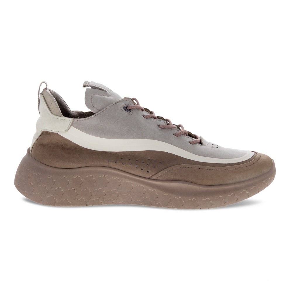 ECCO Men's Therap Sneaker - Grey - Outside