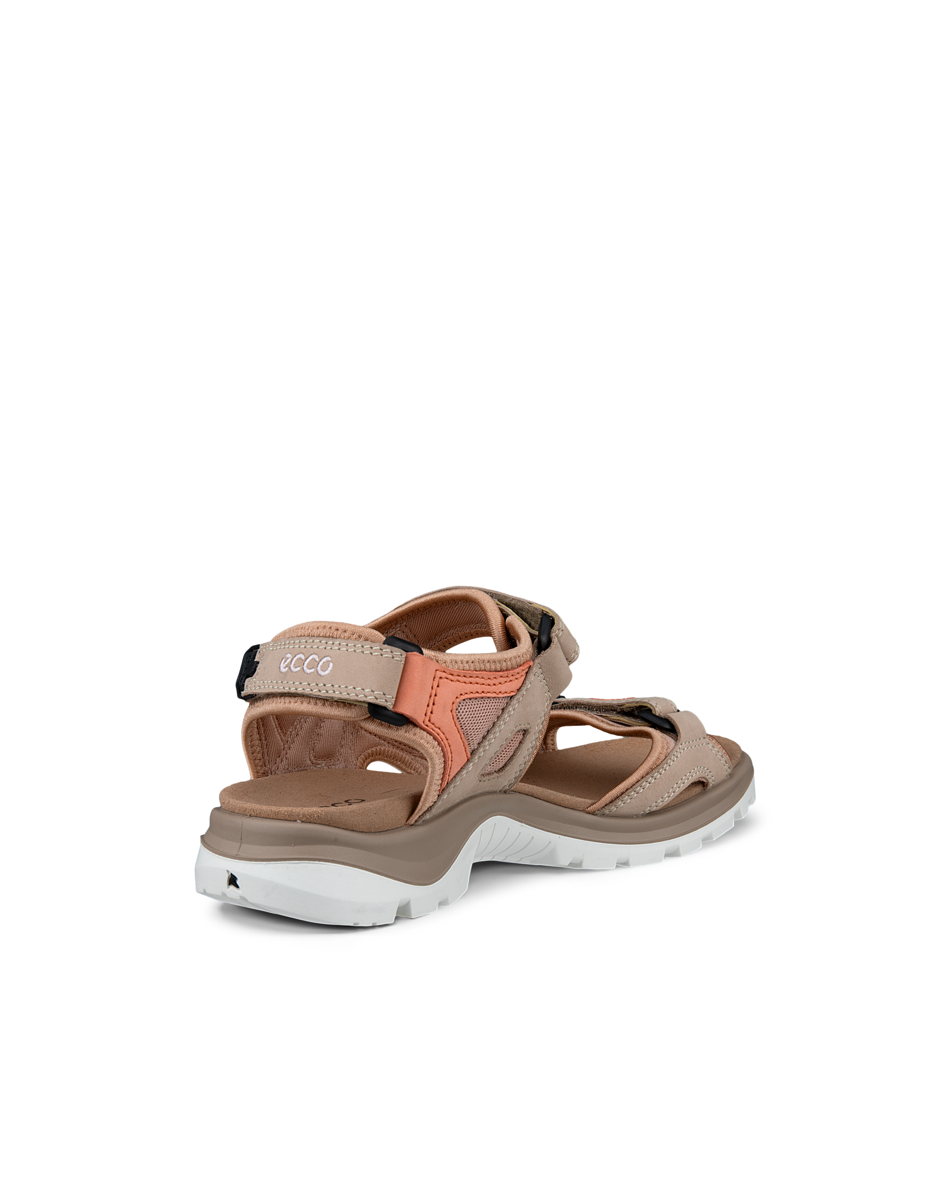 Sandalias de senderismo de nobuk ECCO® Offroad para mujer - Beis - Back