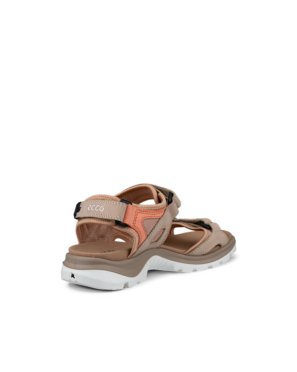 Sandalias de senderismo de nobuk ECCO® Offroad para mujer - Beis - Back