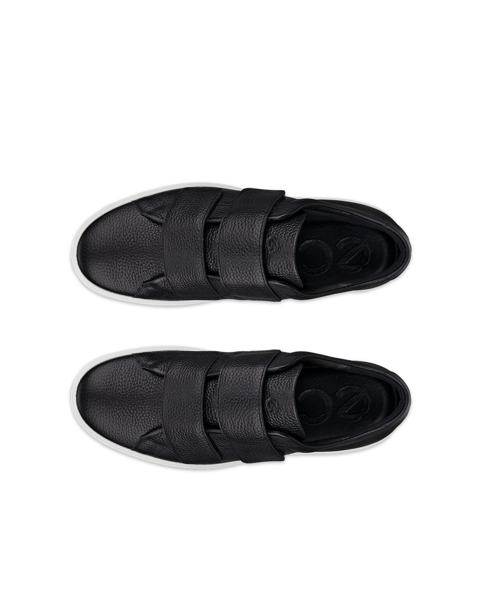 ECCO® Soft 60 nahast vabaajajalats meestele - Must - Top left pair