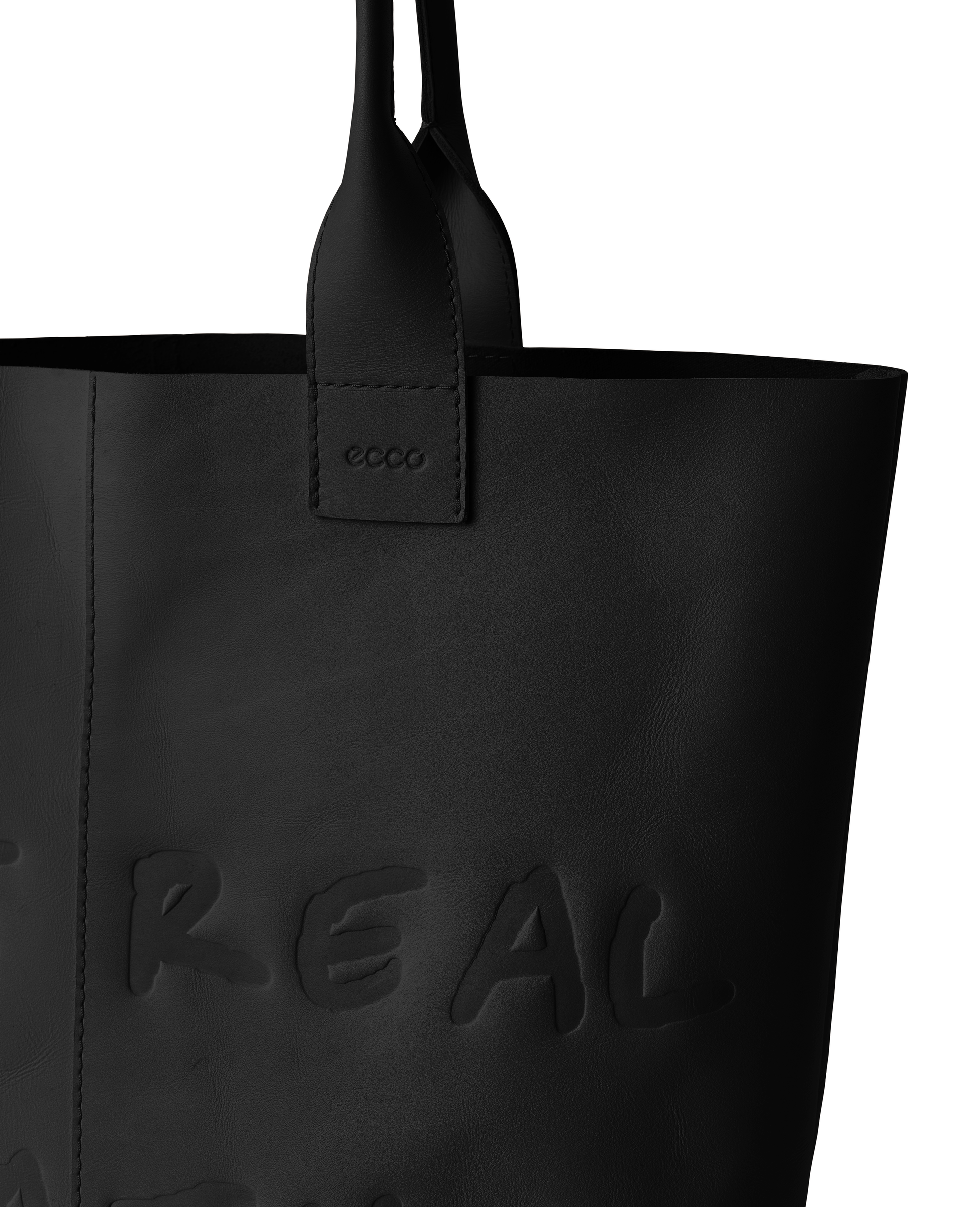 ECCO TOTE REAL LEATHER