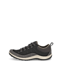 ECCO® Aspina baskets en nubuck pour femme - Noir - Outside