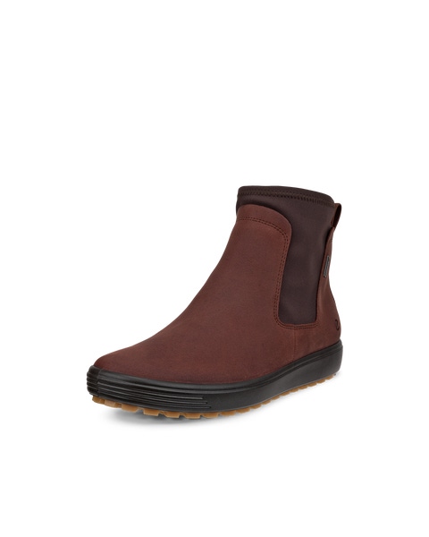 ECCO Soft 7 Tred ウィメンズ Gore-Texチェルシーブーツ | Brown