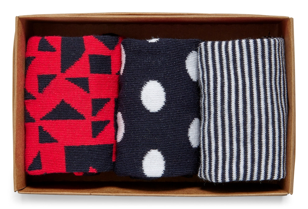 Men's ECCO® Sock Gift Box - Multicolor - Main