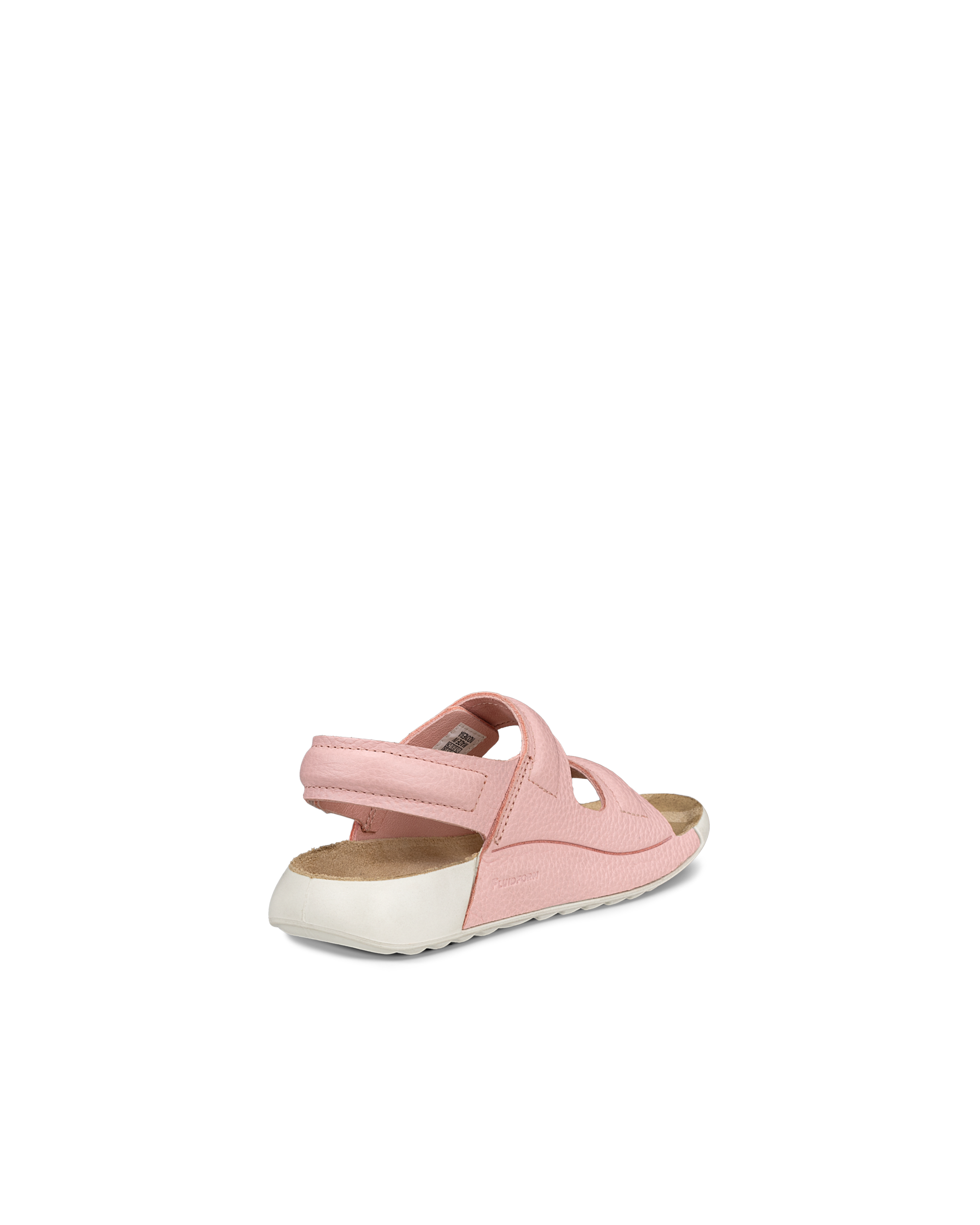 Sandalias con dos tiras de piel ECCO® Cozmo 60 para niño/a - Rosa - Back