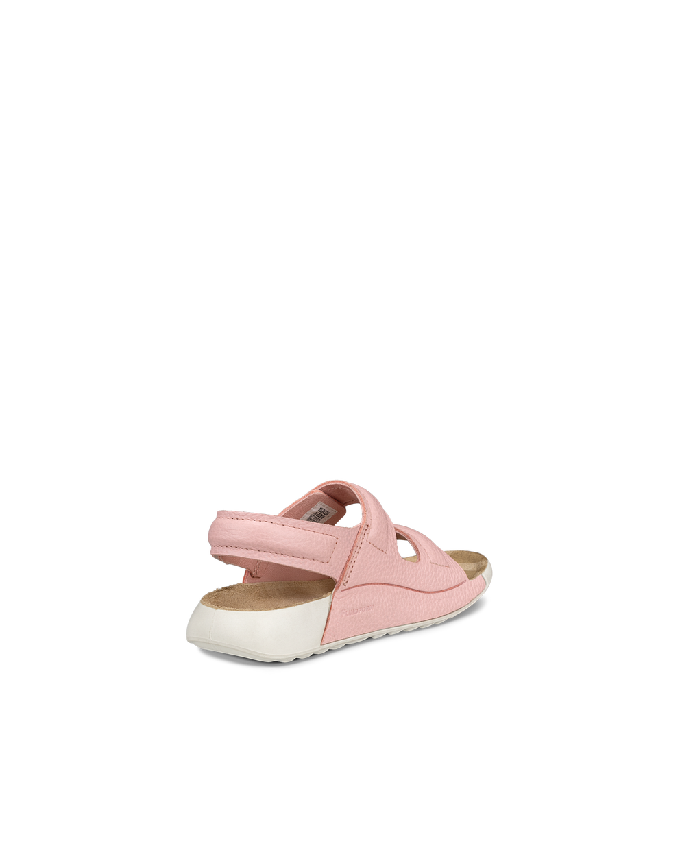 Sandalias con dos tiras de piel ECCO® Cozmo 60 para niño/a - Rosa - Back