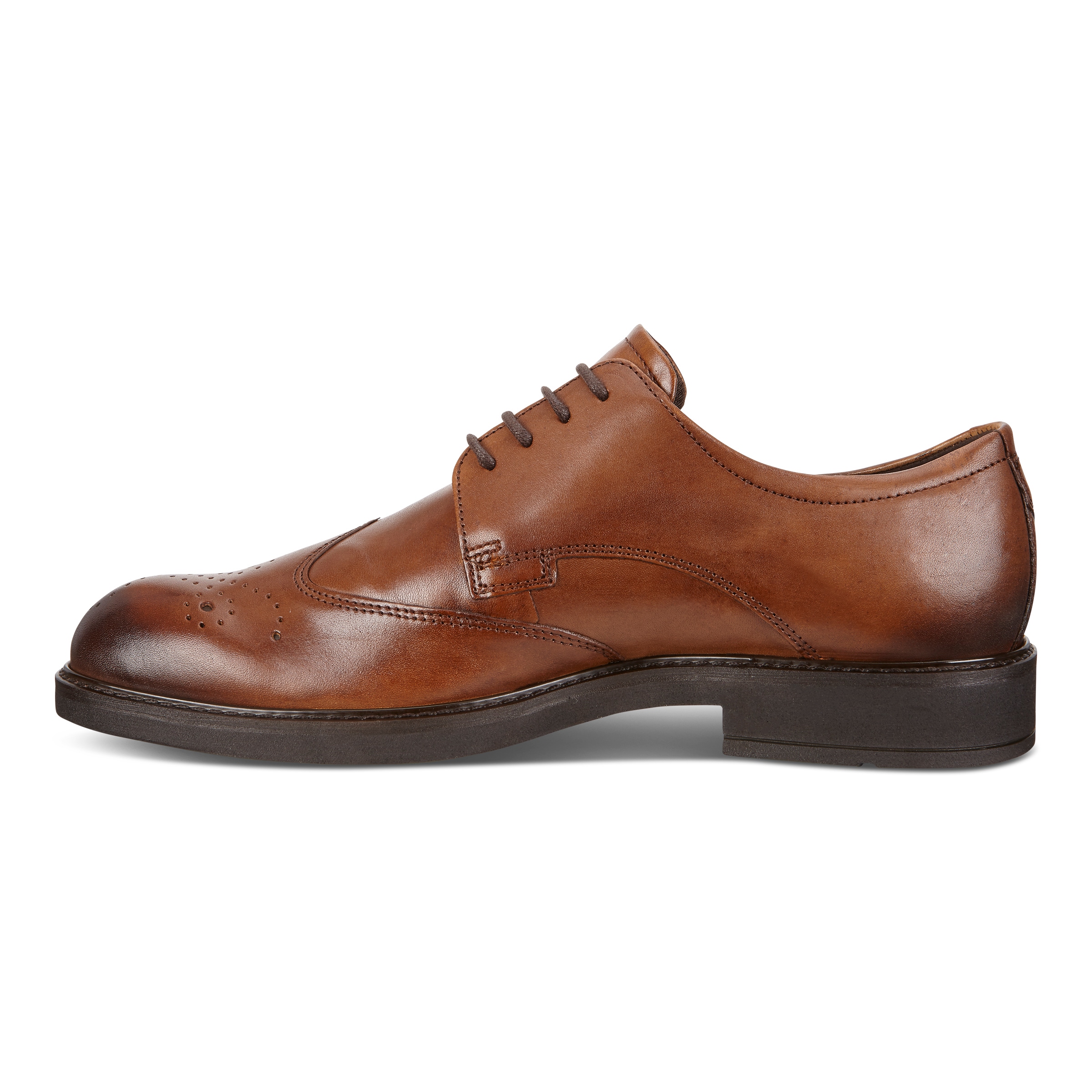 ECCO Vitrus III Men's Brogue Dress Shoes - Brown - Inside