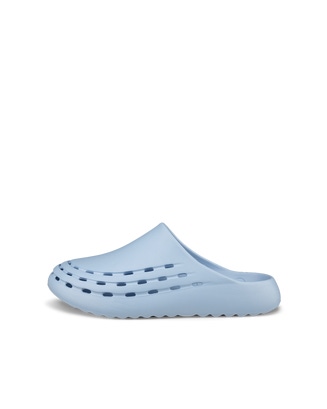 Women's ECCO® Cozmo Slide Slider - Blue - Outside