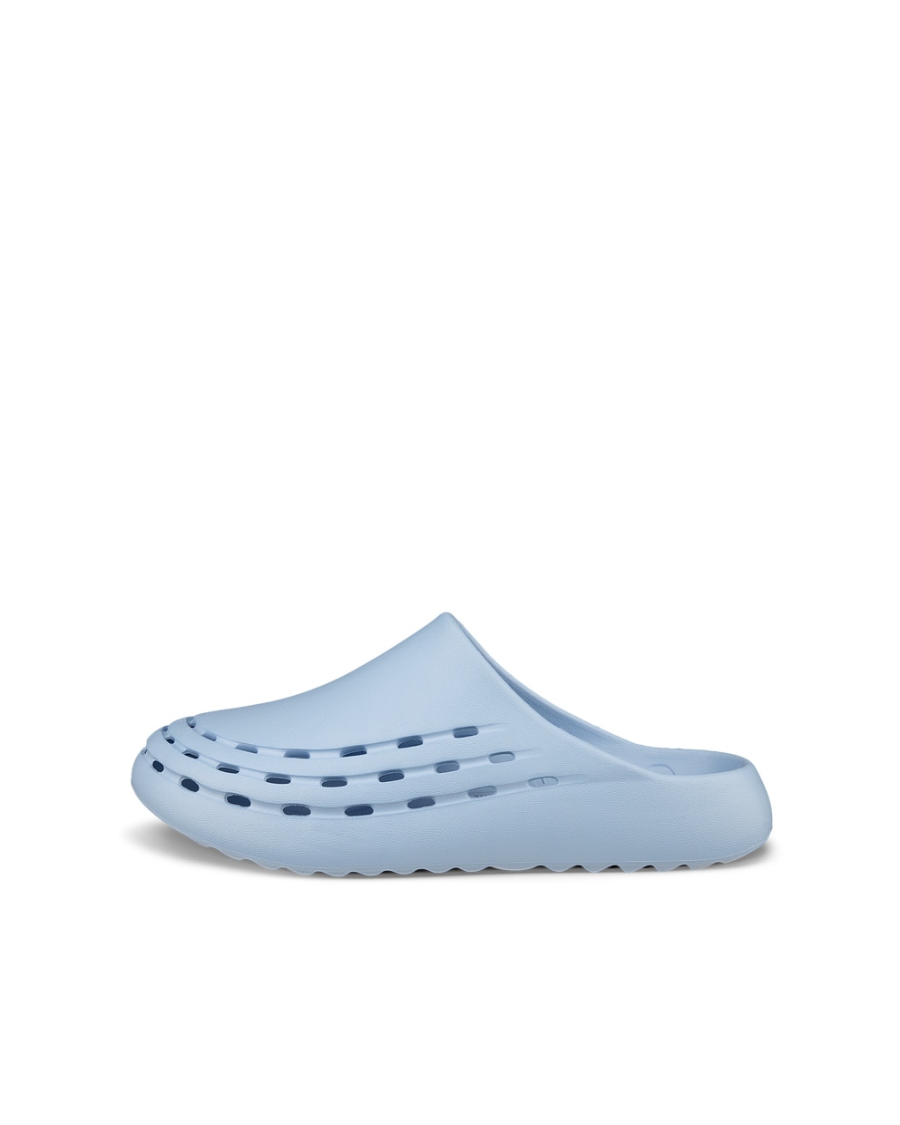 Women's ECCO® Cozmo Slide Slider - Blue - Outside