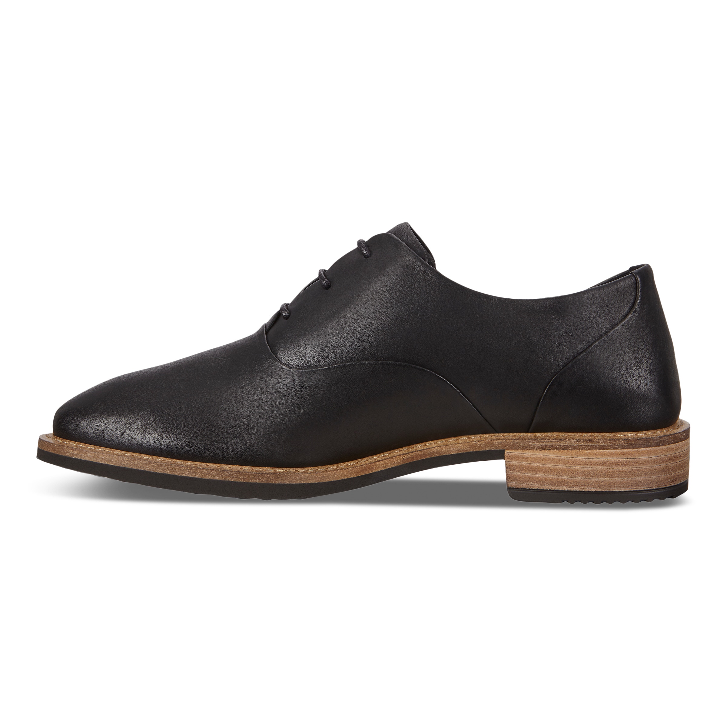 ECCO Sartorelle Tailored 25 ウィメンズ レザーダービーシューズ - ブラック - Inside