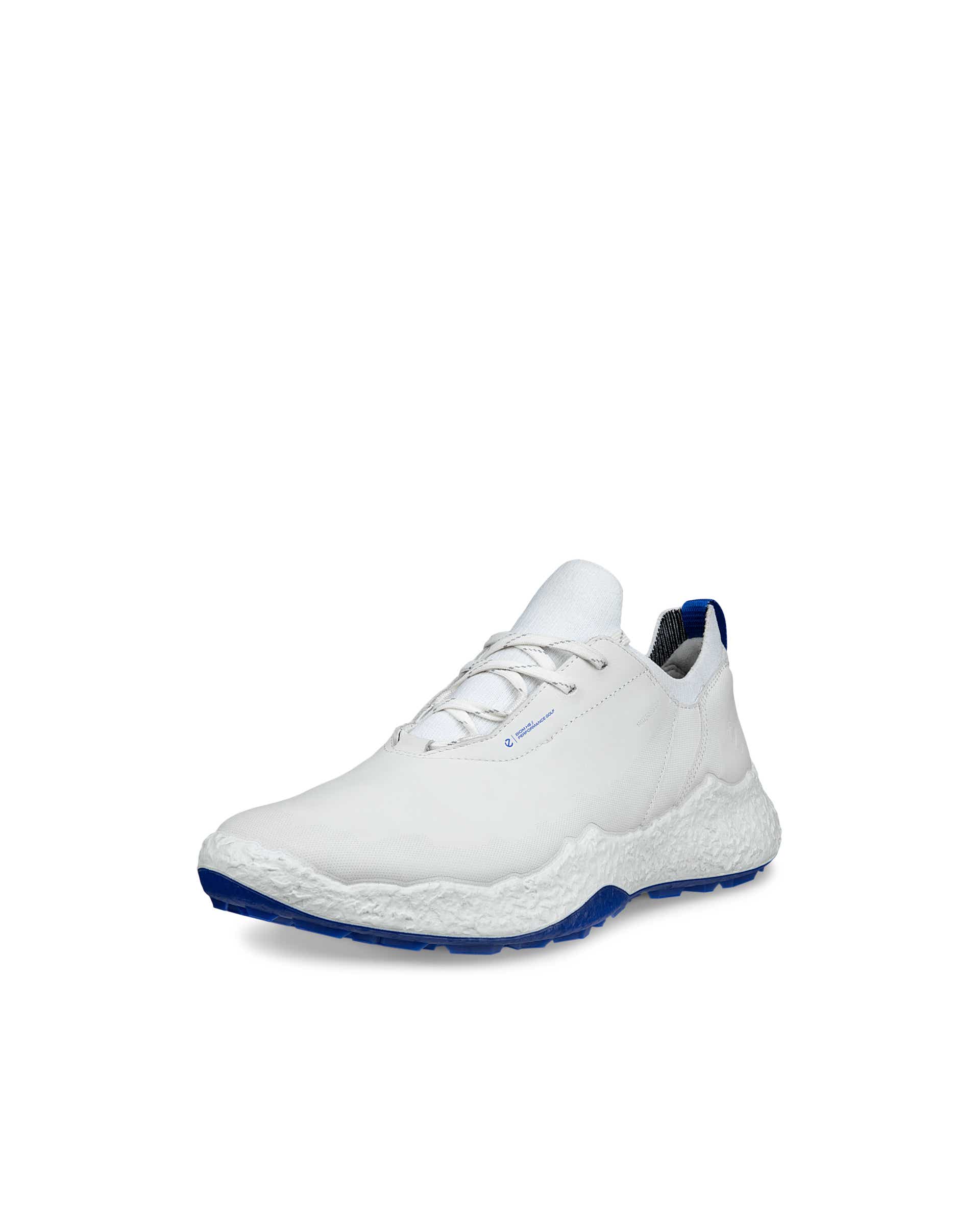ECCO® Golf BIOM H5 chaussure de golf imperméable en cuir pour homme - Blanc - Main