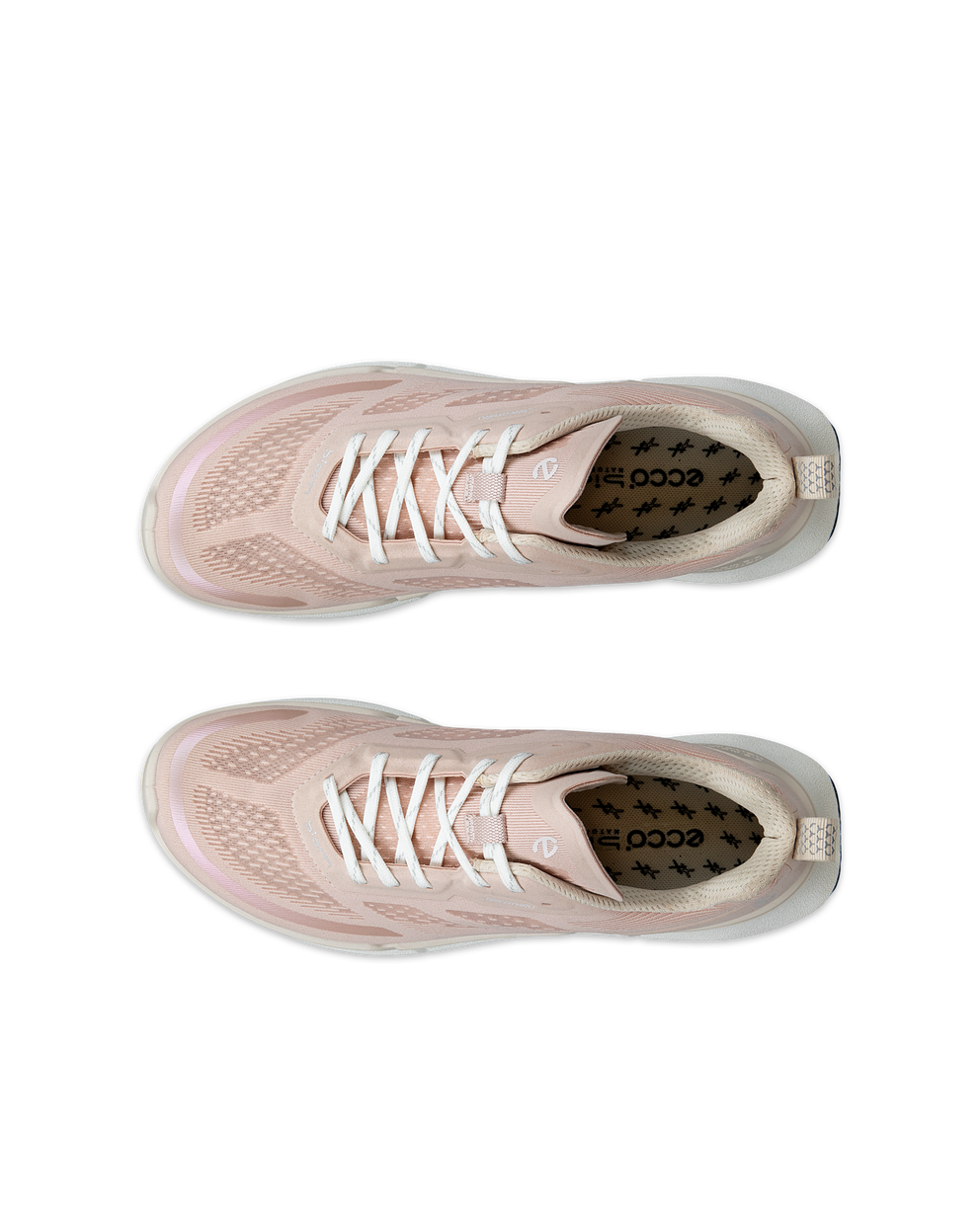 Women's ECCO® Biom 2.2 Textile Sneaker - Pink - Top left pair