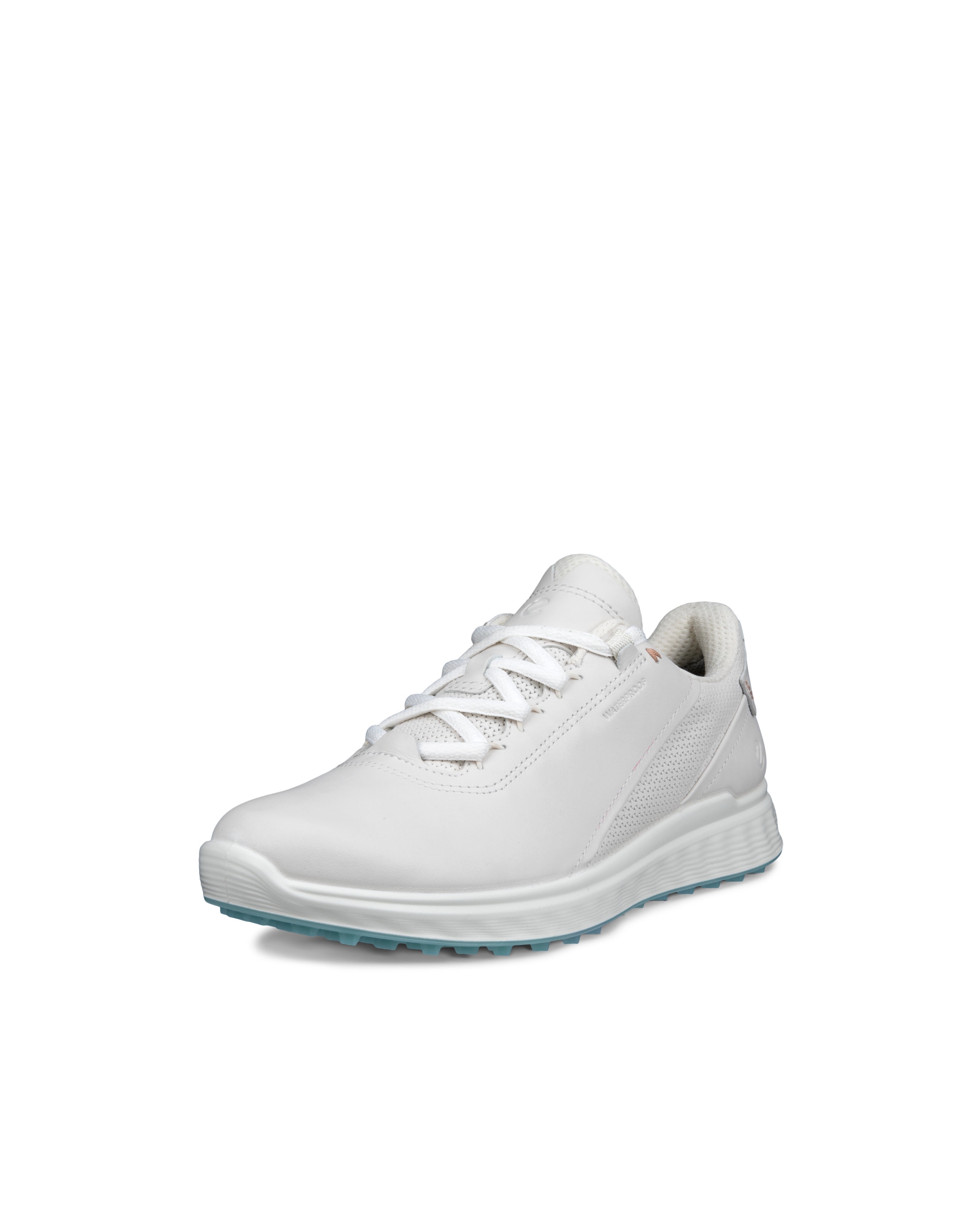 Zapatos golf impermeable de piel ECCO® Golf S-Casual para mujer - Blanco - Main