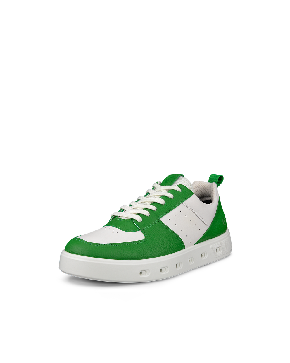 ECCO® Street 720 baskets en cuir Gore-Tex pour homme - Vert - Main