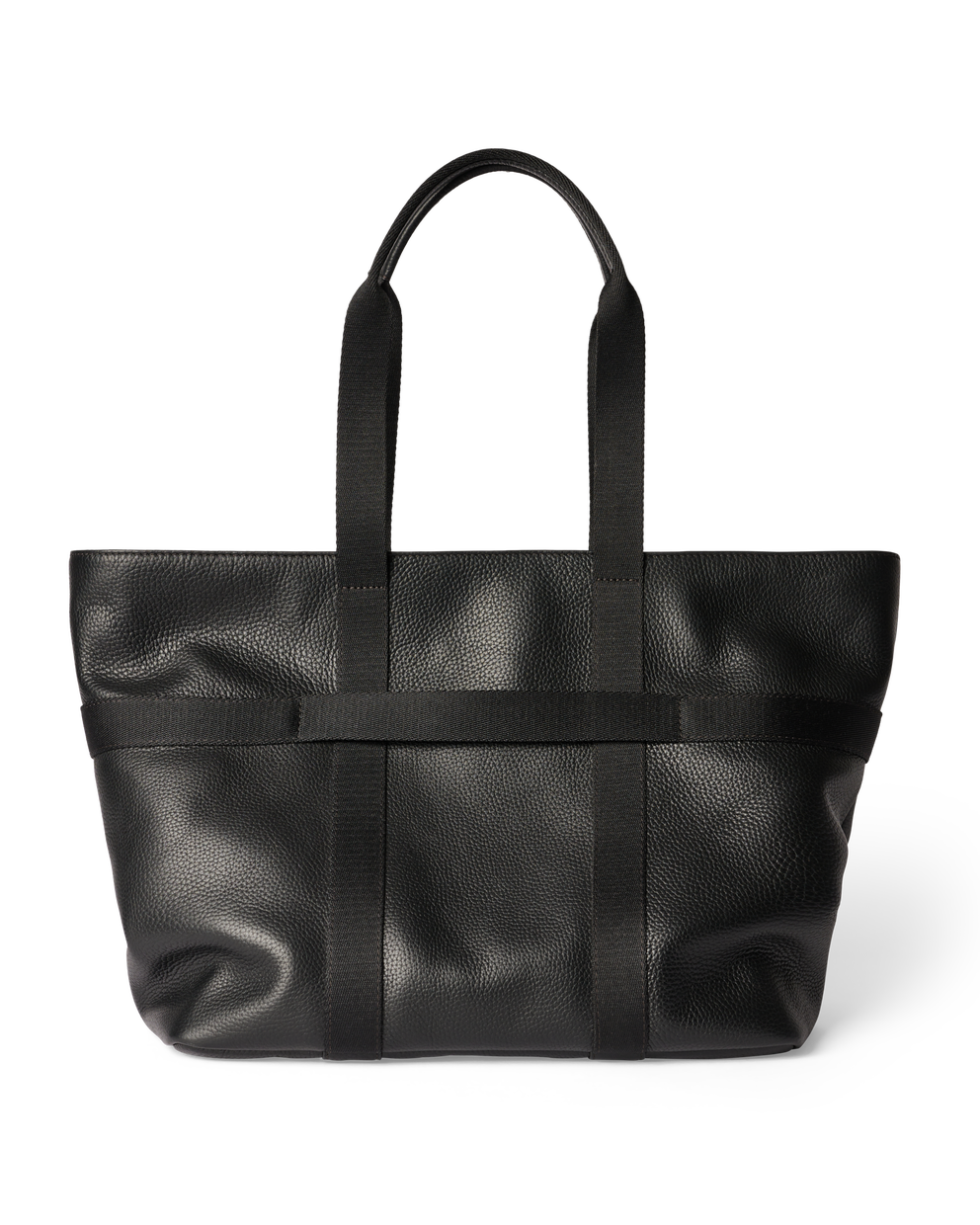 Bolso tote de piel ECCO® - Negro - Back