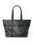 ECCO® Globetrotter Tote Leather Waterproof Pebbled Bag - Black - Back