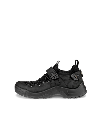 Men's ECCO® Offroad Nubuck Outdoor Shoe - Black - Outside