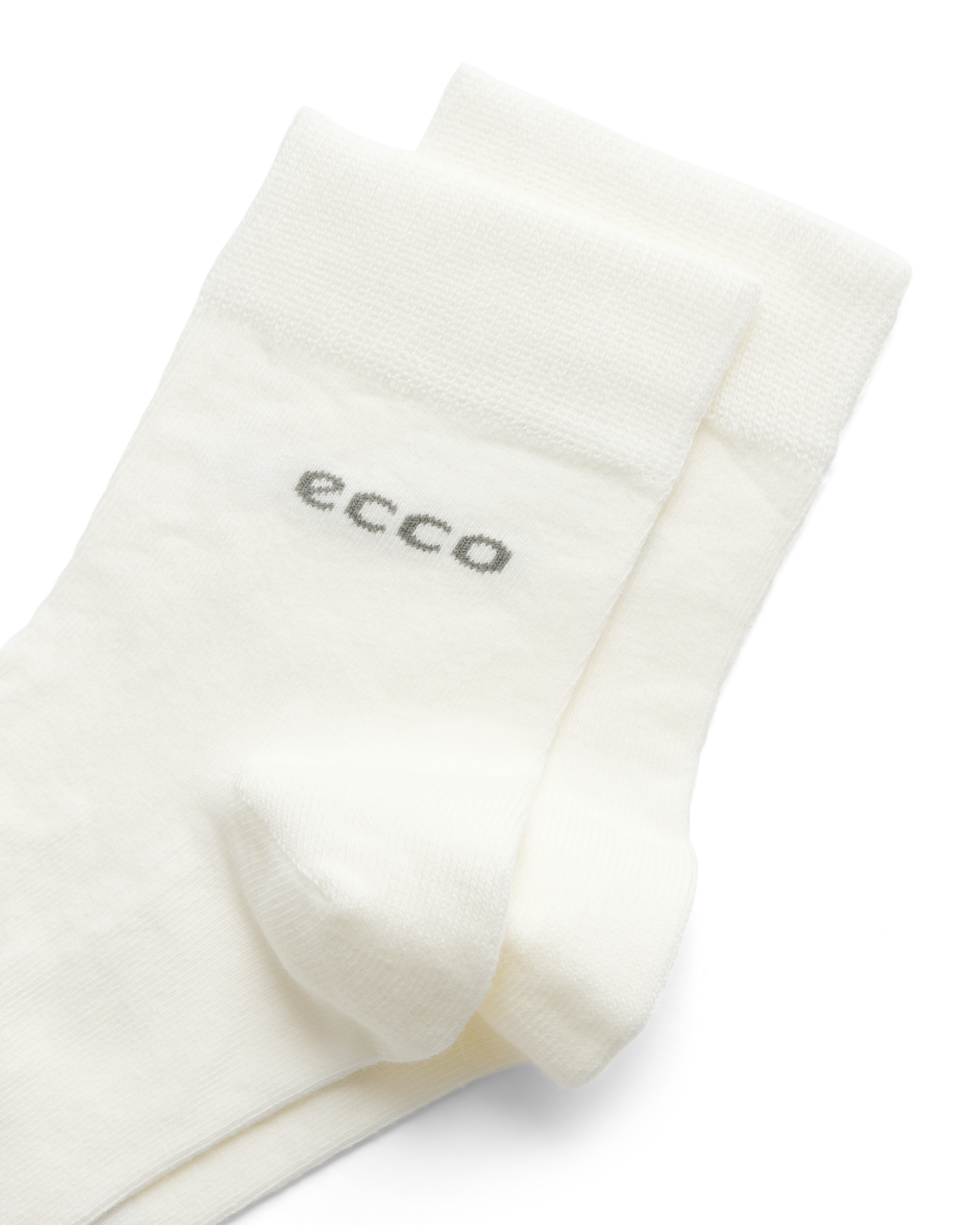 남여공용 ECCO Longlife 발목 양말 - White - Detail-1