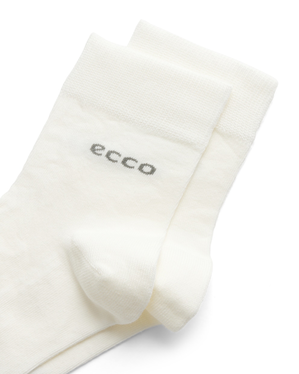 Calcetines tobilleros ECCO® Longlife unisex - Blanco - Detail-1