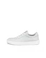 ECCO Men Street Tray Low Dunk Shoes - White - Outside