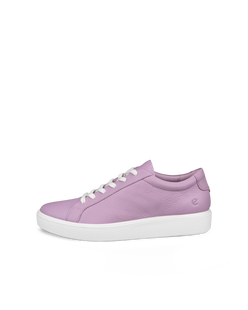 ECCO® Soft 60 baskets en cuir pour femme - Violet - Outside