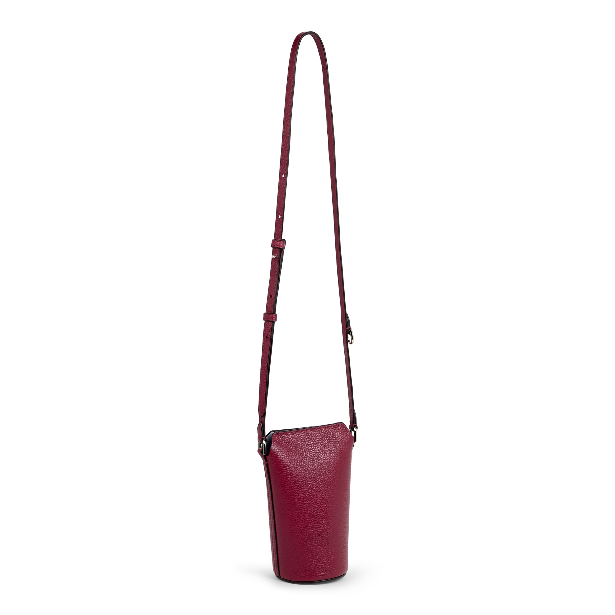 ECCO® Pot Leather Crossbody Bag - Red - Main