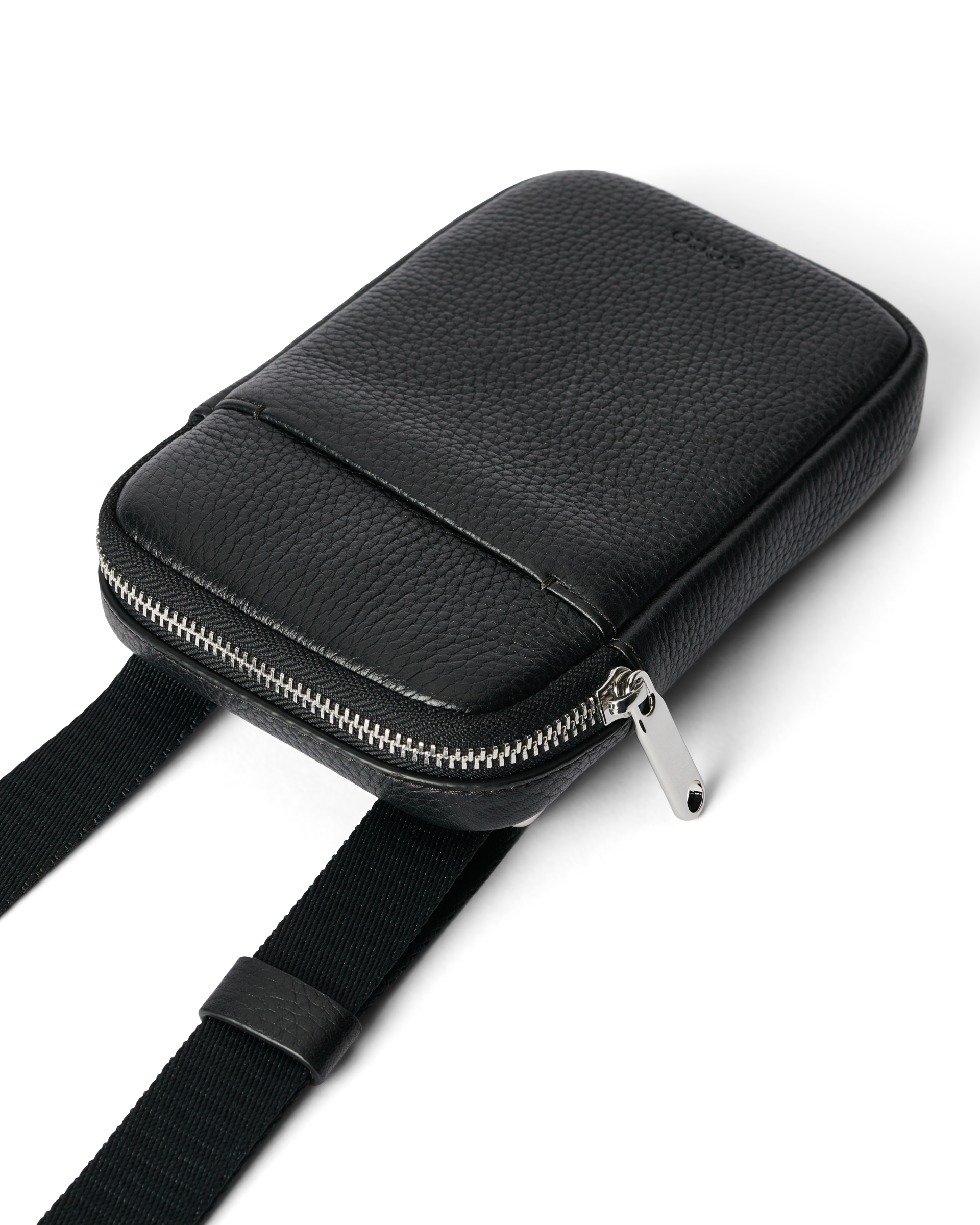 ECCO® Leather Phone Bag - Black - Detail-1