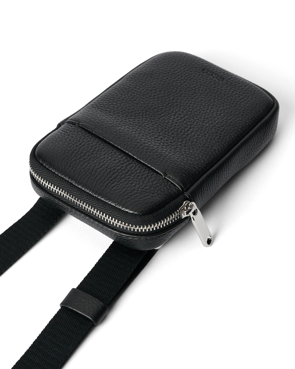 ECCO® Leather Phone Bag - Black - Detail-1