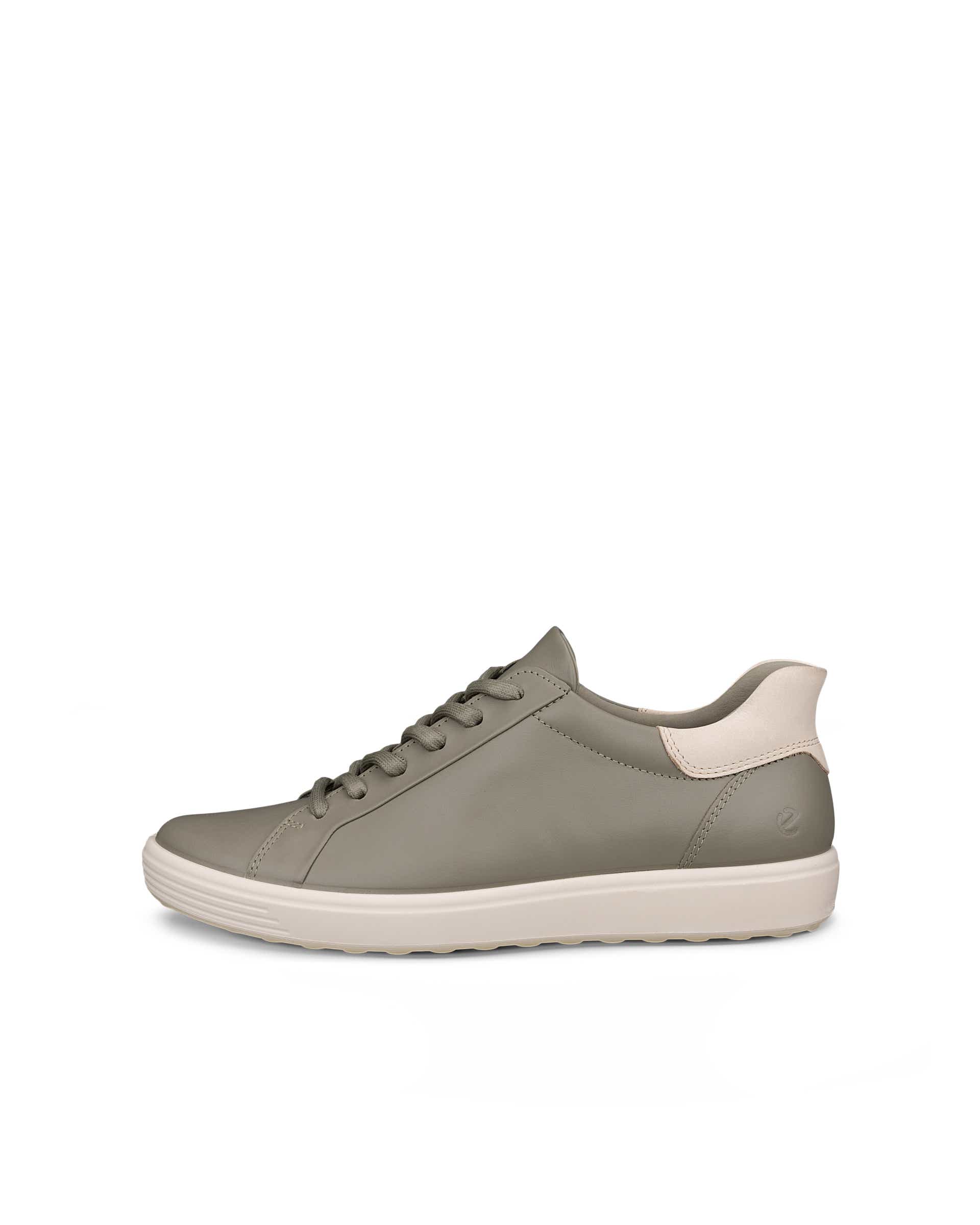 Zapatillas de piel ECCO® Soft 7 para mujer - Rosa - Outside