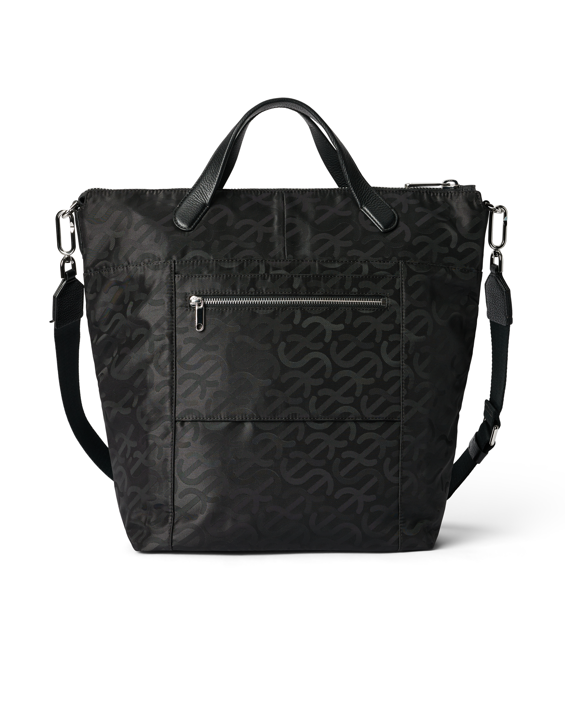 ECCO® Tote Jacquard Wave sac cabas - Noir - Back