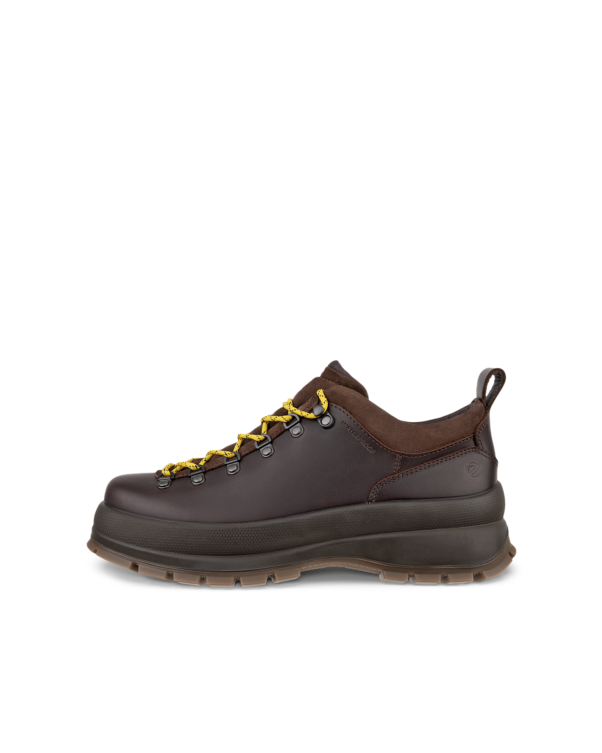 Men's ECCO® Track 30 Leather Waterproof Shoe | Brown