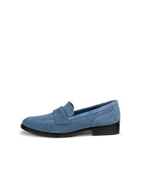 Ecco moc womens fashion navy