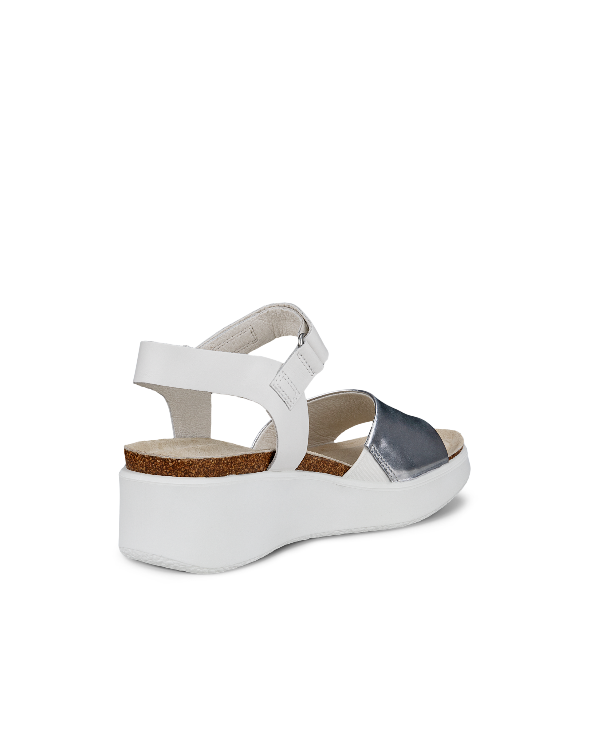 ECCO FLOWT WEDGE - White - Back